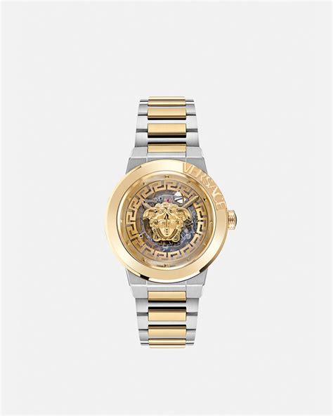 versace medusa skeleton watch|woman Versace watch.